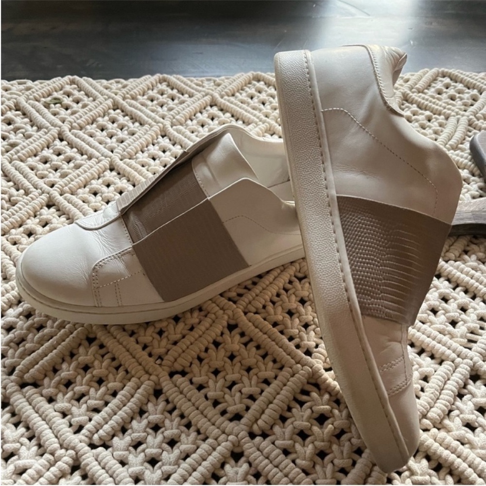 VINCE Vista Leather Slip-on Shoes Women US 9
